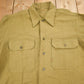 Other Clothing > Men's Clothing > Shirts & Tees > Oxfords & Button Downs Vintage 1940s Military Button Up Shirt Men's Large/ True Vintage / Militaria / Authentic Military Gear
