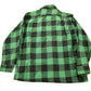 Other Clothing > Men's Clothing > Shirts & Tees > Oxfords & Button Downs Vintage 1950s Aberdeen Green Buffalo Plaid Wool Button Up Shirt