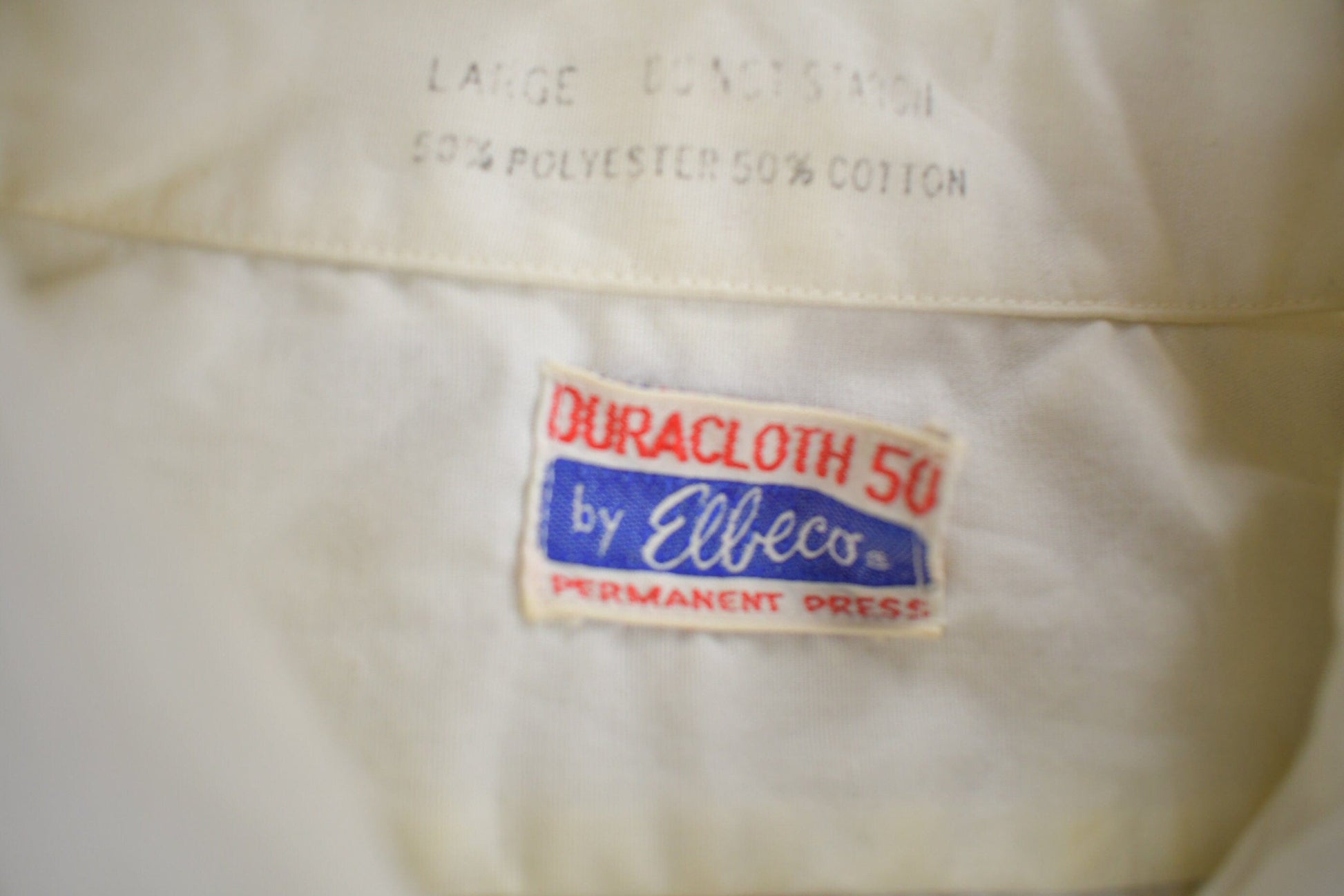 Other Clothing > Men's Clothing > Shirts & Tees > Oxfords & Button Downs Vintage 1950s Maytag Red Carpet Service Button Up Shirt Men's L