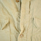 Other Clothing > Men's Clothing > Shirts & Tees > Oxfords & Button Downs Vintage 1950s Military Khaki Button Up Shirt Men's Large