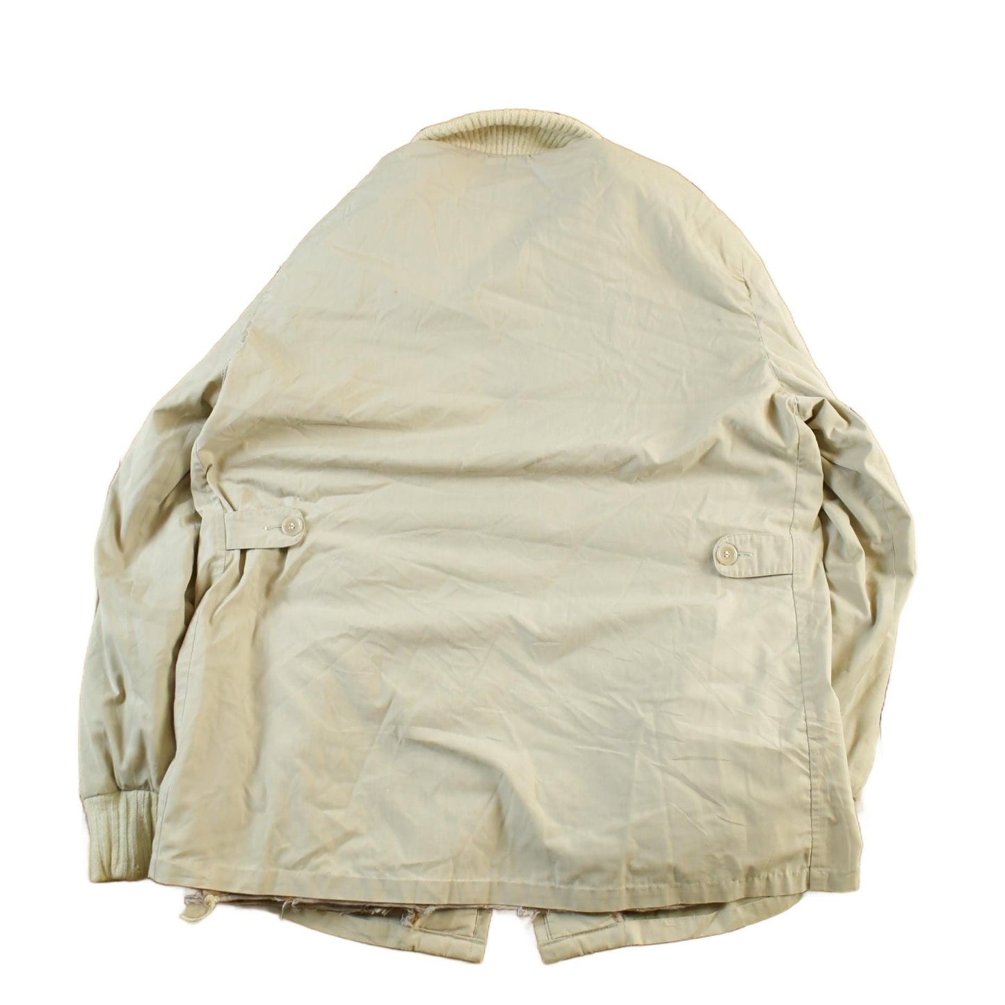 Other Clothing > Men's Clothing > Shirts & Tees > Oxfords & Button Downs Vintage 1960s Lakeland Pimasheen Sherpa Lined Jacket Men's Medium