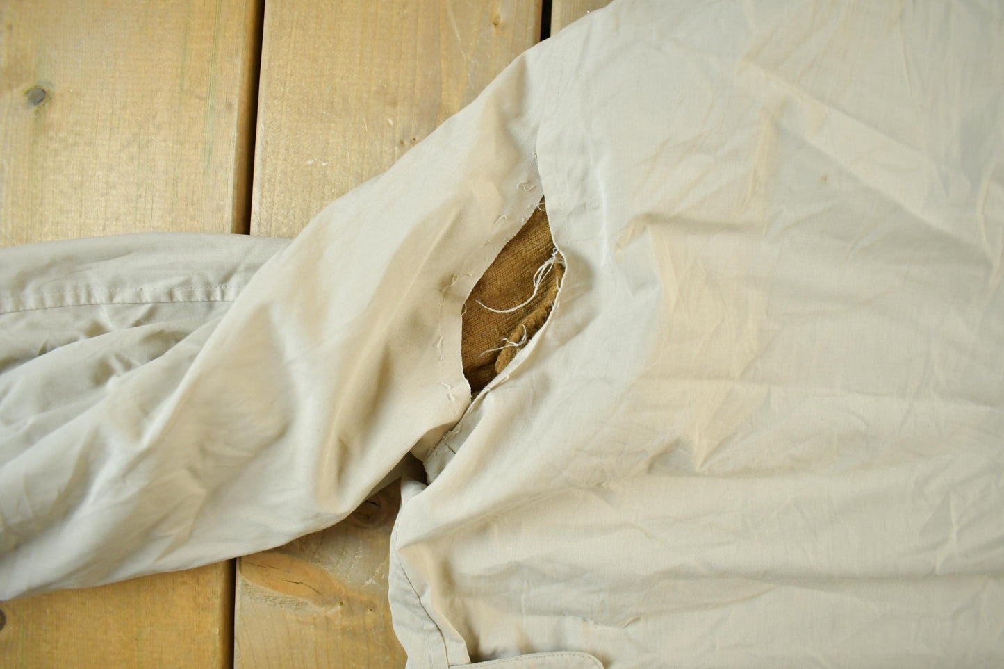 Other Clothing > Men's Clothing > Shirts & Tees > Oxfords & Button Downs Vintage 1960s Lakeland Pimasheen Sherpa Lined Jacket Men's Medium