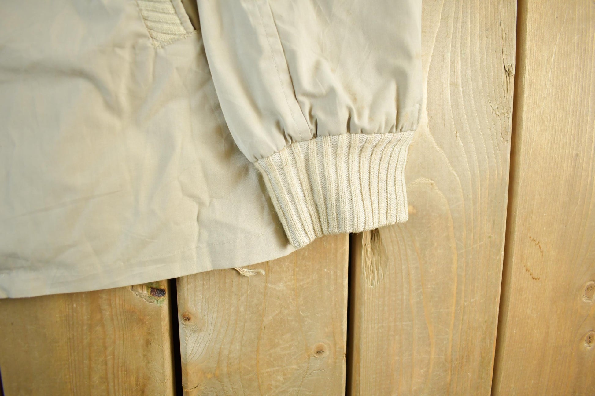 Other Clothing > Men's Clothing > Shirts & Tees > Oxfords & Button Downs Vintage 1960s Lakeland Pimasheen Sherpa Lined Jacket Men's Medium