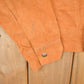 Other Clothing > Men's Clothing > Shirts & Tees > Oxfords & Button Downs Vintage 1960s Male Burnt Orange Shacket Button Up Women's S