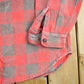 Other Clothing > Men's Clothing > Shirts & Tees > Oxfords & Button Downs Vintage 1960s Open Road Button Up Plaid Flannel Trucker Shirt Men's Large