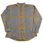 Other Clothing > Men's Clothing > Shirts & Tees > Oxfords & Button Downs Vintage 1970s DeeCee Plaid Button-Up Shirt Men's XL