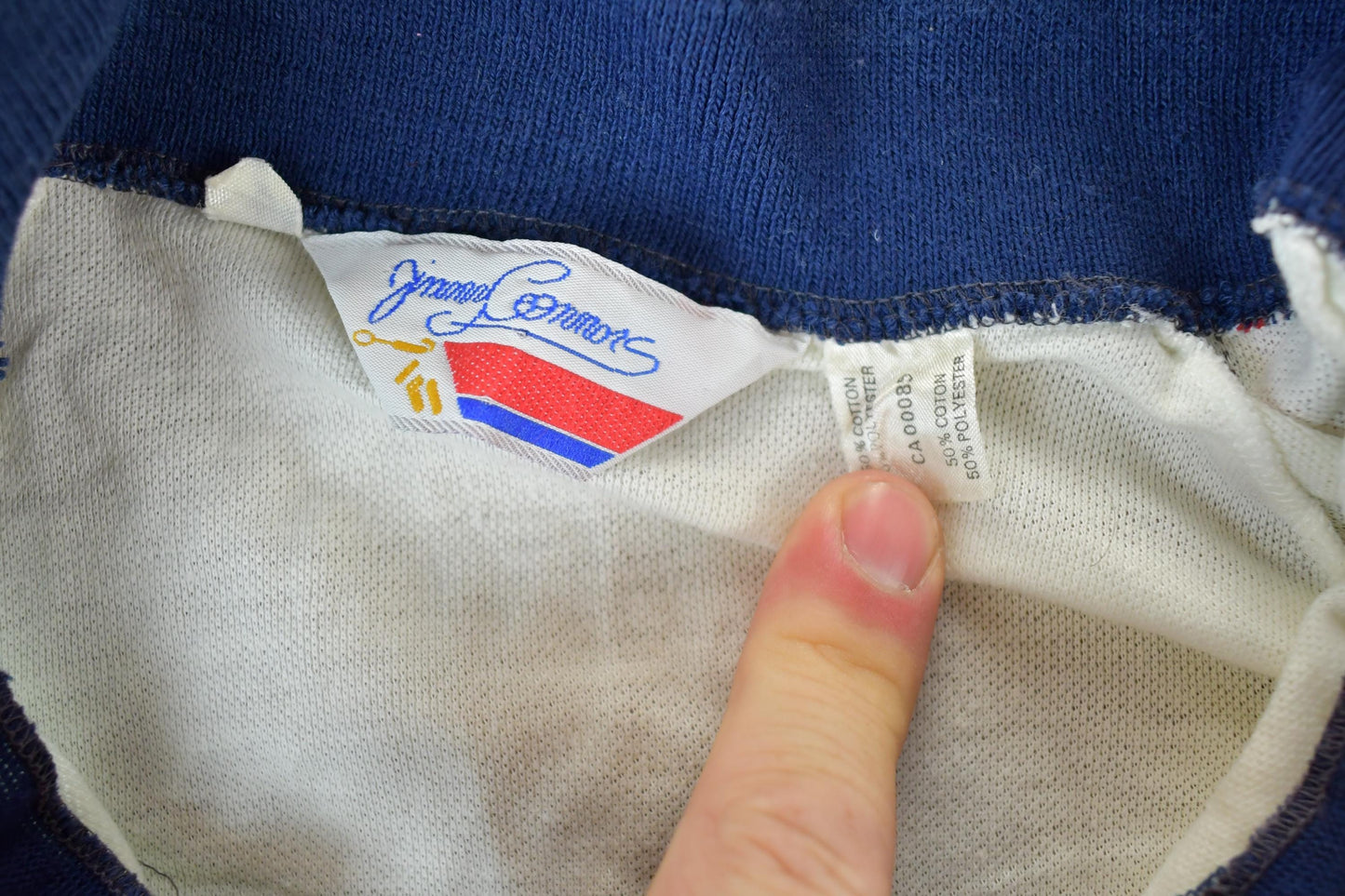 Other Clothing > Men's Clothing > Shirts & Tees > Oxfords & Button Downs Vintage 1970s Jimmy Commons Quarter Button Up Shirt Mens M