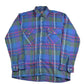 Other Clothing > Men's Clothing > Shirts & Tees > Oxfords & Button Downs Vintage 1980s Back Packer Plaid Button Up Shirt Men's Large