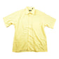 Other Clothing > Men's Clothing > Shirts & Tees > Oxfords & Button Downs Vintage 1980s Blank Yellow Button Up Shirt Men's Large