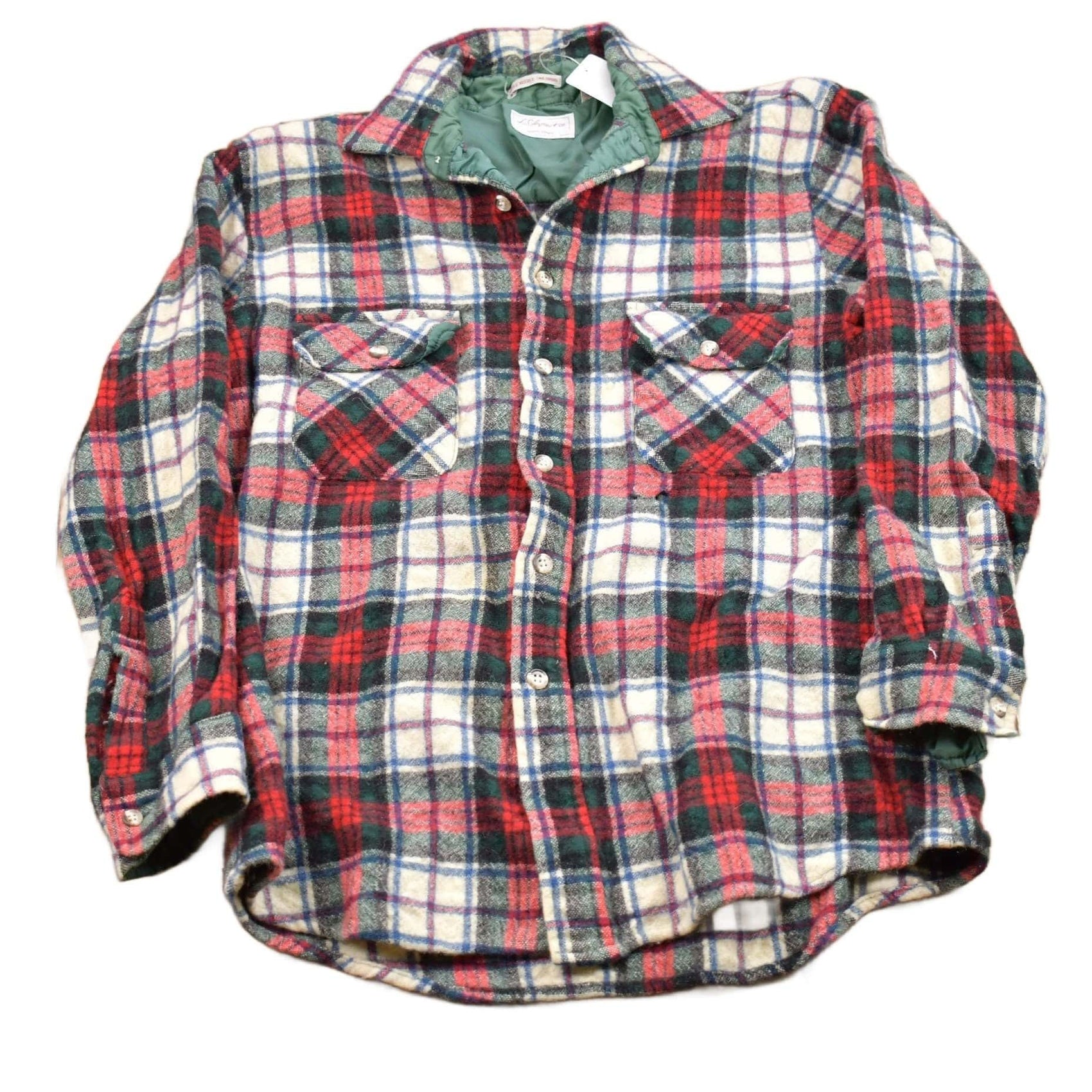 Other Clothing > Men's Clothing > Shirts & Tees > Oxfords & Button Downs Vintage 1980s LS Ayres + Co Vintage Single Need Tailoring Button Up Shirt Men's S