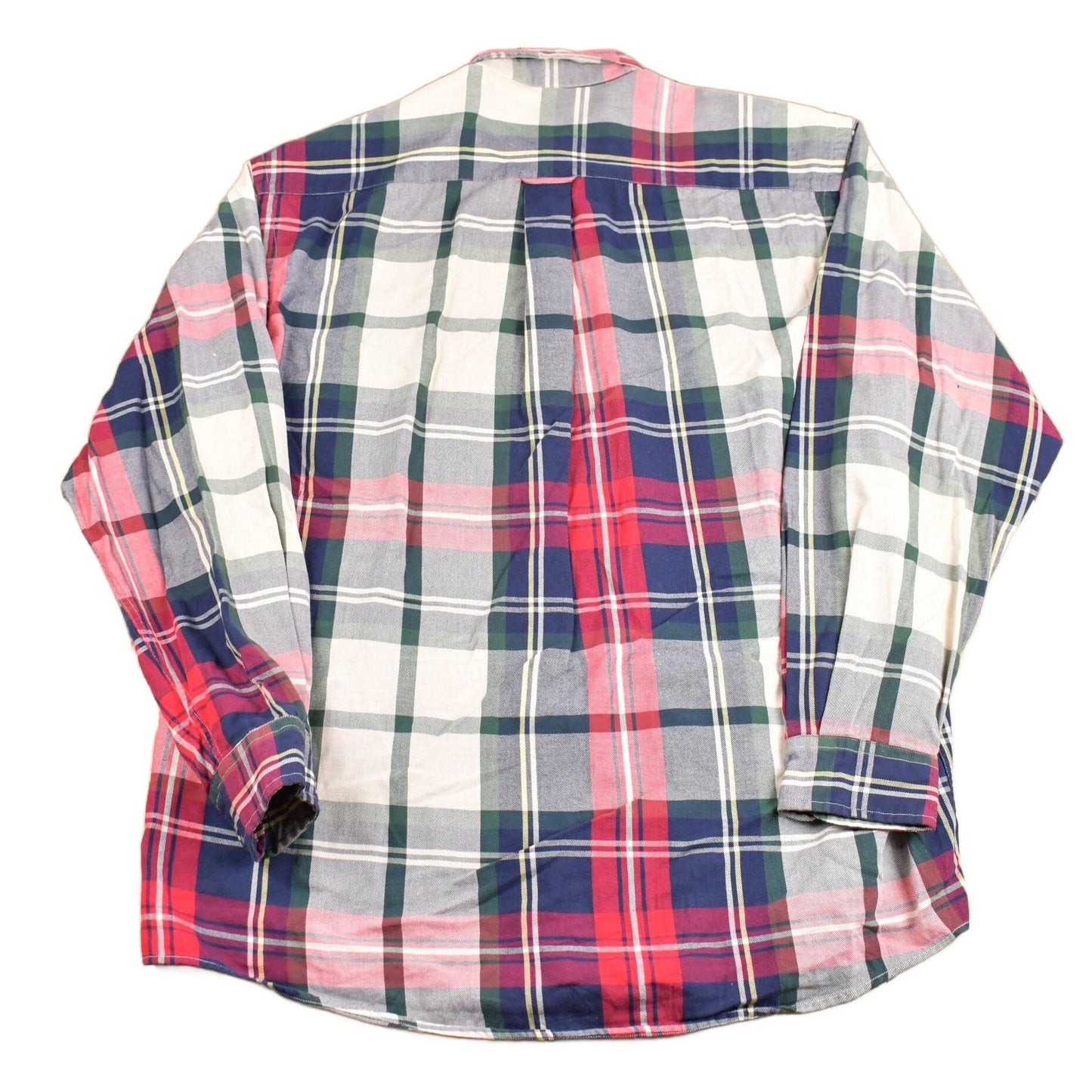 Other Clothing > Men's Clothing > Shirts & Tees > Oxfords & Button Downs Vintage 1980s Nautica Plaid Button Up Shirt Men's XL