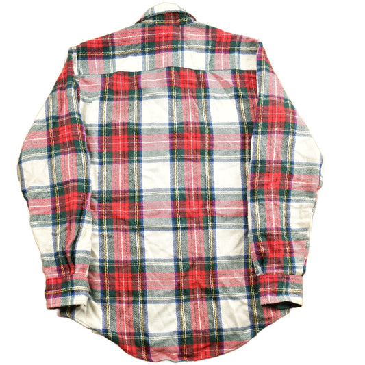 Other Clothing > Men's Clothing > Shirts & Tees > Oxfords & Button Downs Vintage 1980s Ozark Trail Button Up Plaid Shirt Men's Small