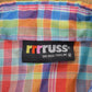 Other Clothing > Men's Clothing > Shirts & Tees > Oxfords & Button Downs Vintage 1980s rrrRuss Plaid Button Up Shirt Men's Small