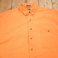 Other Clothing > Men's Clothing > Shirts & Tees > Oxfords & Button Downs Vintage 1990s Abercrombie & Fitch Blank Orange Button Up Shirt Men's XL/ 1990s Button Up / The Angler / Basic Button Up