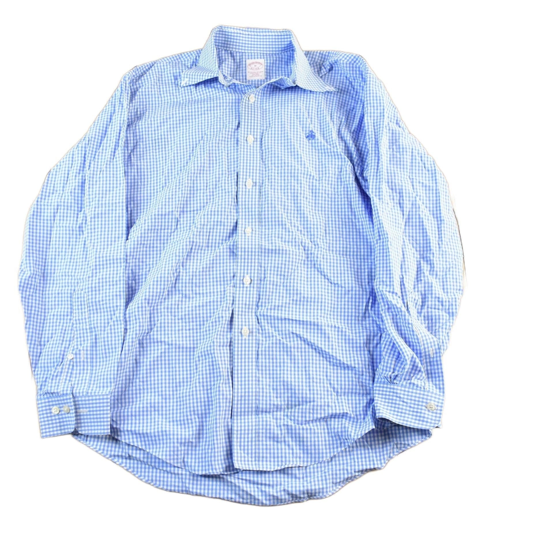 Other Clothing > Men's Clothing > Shirts & Tees > Oxfords & Button Downs Vintage 1990s Brooks Brothers Striped Button Up Shirt Men's Large