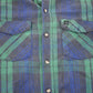 Other Clothing > Men's Clothing > Shirts & Tees > Oxfords & Button Downs Vintage 1990s Codet Plaid Button Up Board Shirt Men's Medium