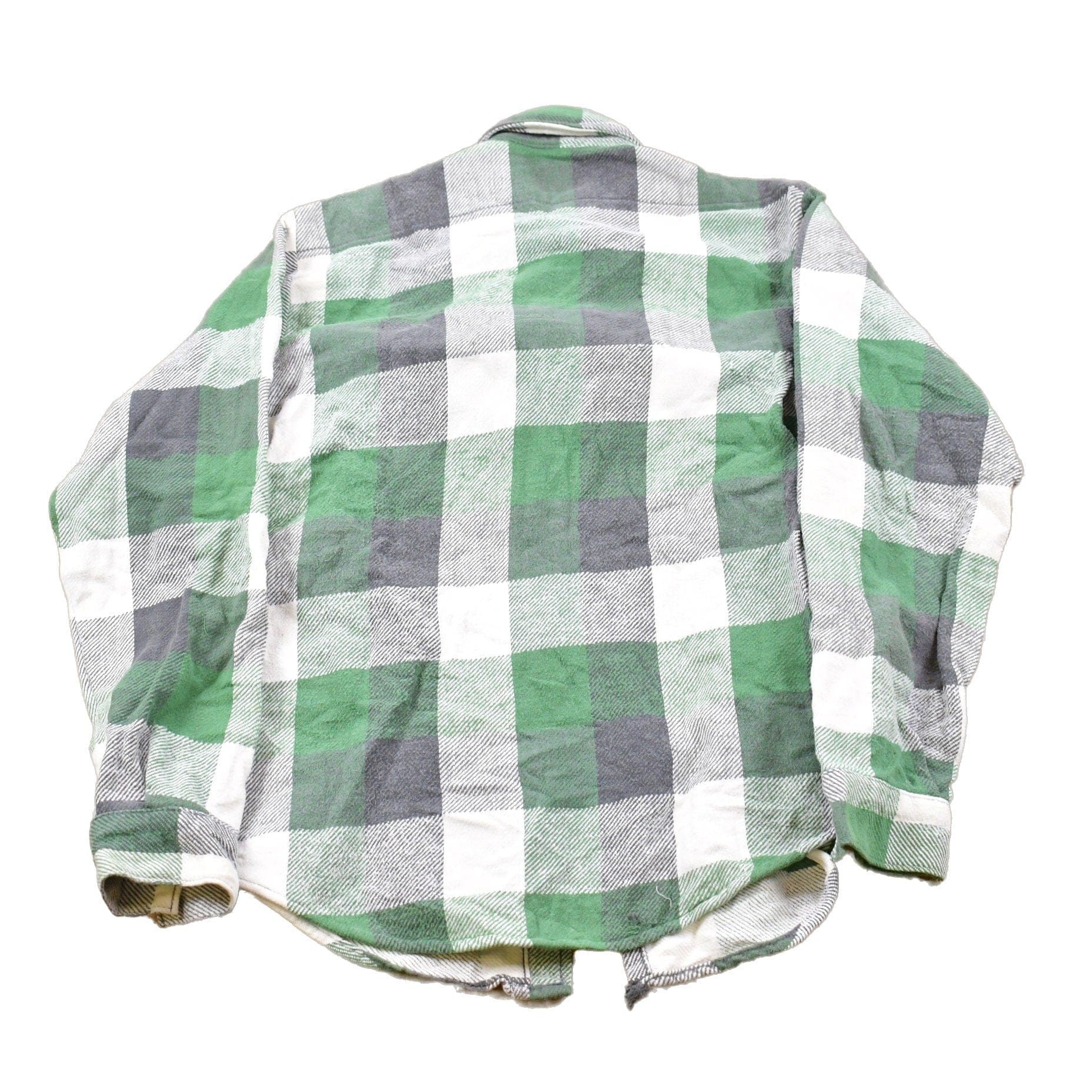 Other Clothing > Men's Clothing > Shirts & Tees > Oxfords & Button Downs Vintage 1990s Five Brother Plaid Button Up Shirt Men's Medium