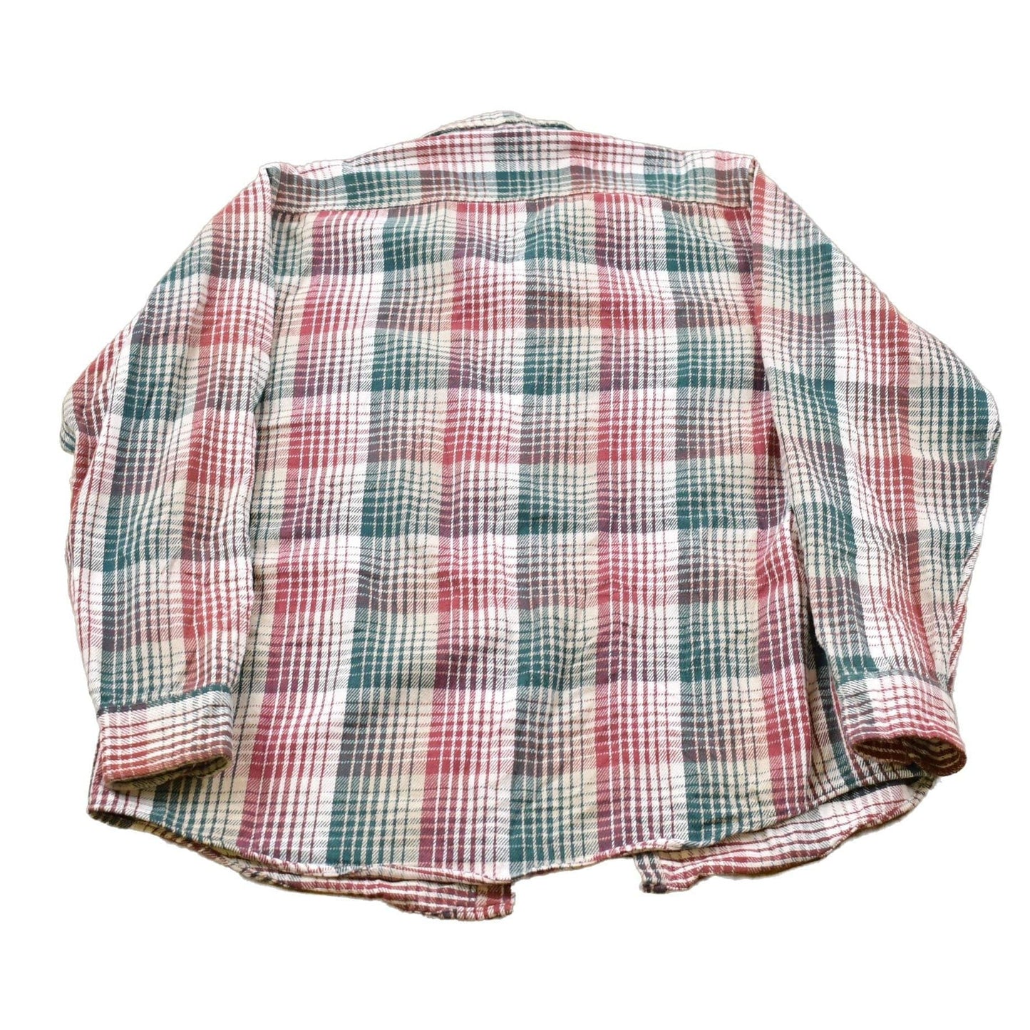 Other Clothing > Men's Clothing > Shirts & Tees > Oxfords & Button Downs Vintage 1990s Geatland Apparel Plaid Button Up Shirt Men's Large