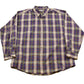 Other Clothing > Men's Clothing > Shirts & Tees > Oxfords & Button Downs Vintage 1990s Natural Issue Plaid Button Up Shirt Men's XL