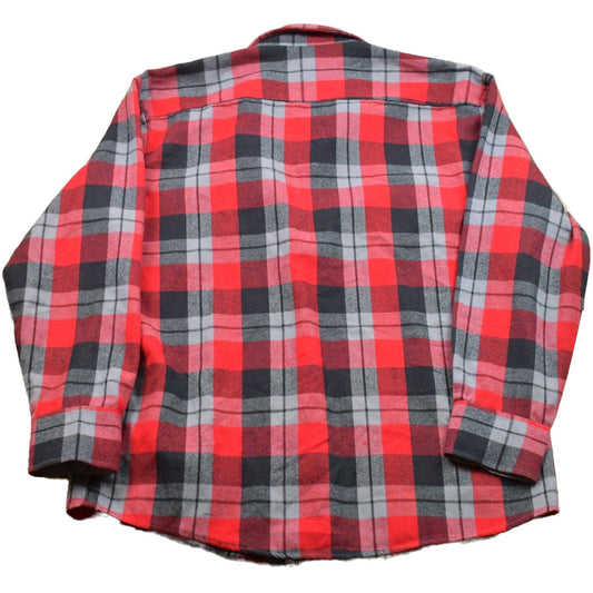 Other Clothing > Men's Clothing > Shirts & Tees > Oxfords & Button Downs Vintage 1990s Northwest Territory Plaid Lined Button Up Shirt Men's Large