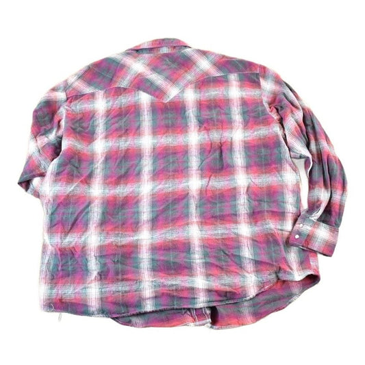 Other Clothing > Men's Clothing > Shirts & Tees > Oxfords & Button Downs Vintage 1990s Osh Kosh Plaid Button Up Shirt Mens XL