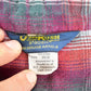 Other Clothing > Men's Clothing > Shirts & Tees > Oxfords & Button Downs Vintage 1990s Osh Kosh Plaid Button Up Shirt Mens XL