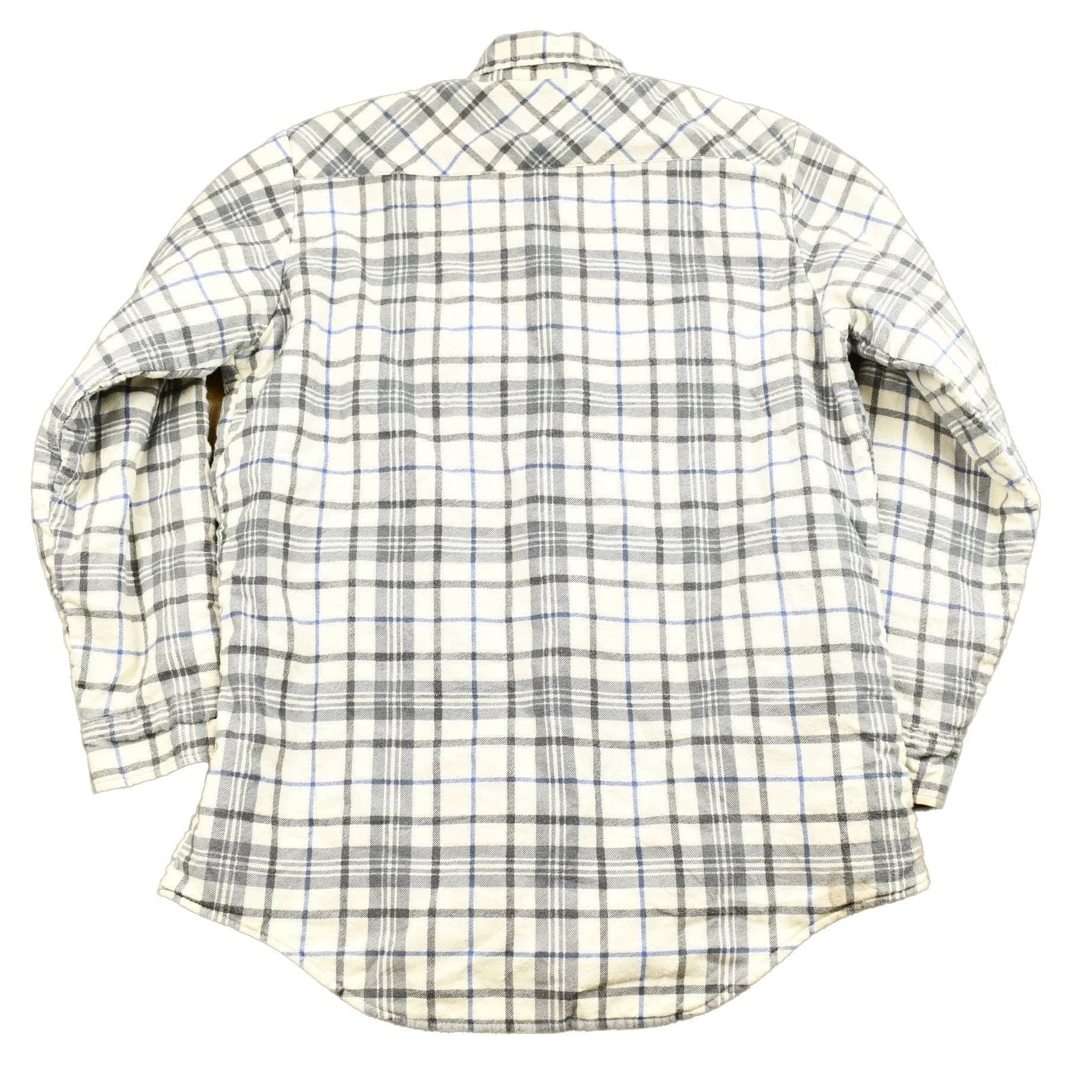 Other Clothing > Men's Clothing > Shirts & Tees > Oxfords & Button Downs Vintage 1990s Outdoor Exchange Heavyweight Insulated Button Up Shirt Men's Large