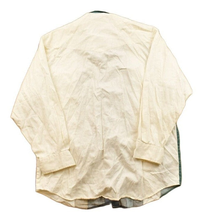 Other Clothing > Men's Clothing > Shirts & Tees > Oxfords & Button Downs Vintage 1990s Ropen Striped Button Up Shirt Men's 2XL