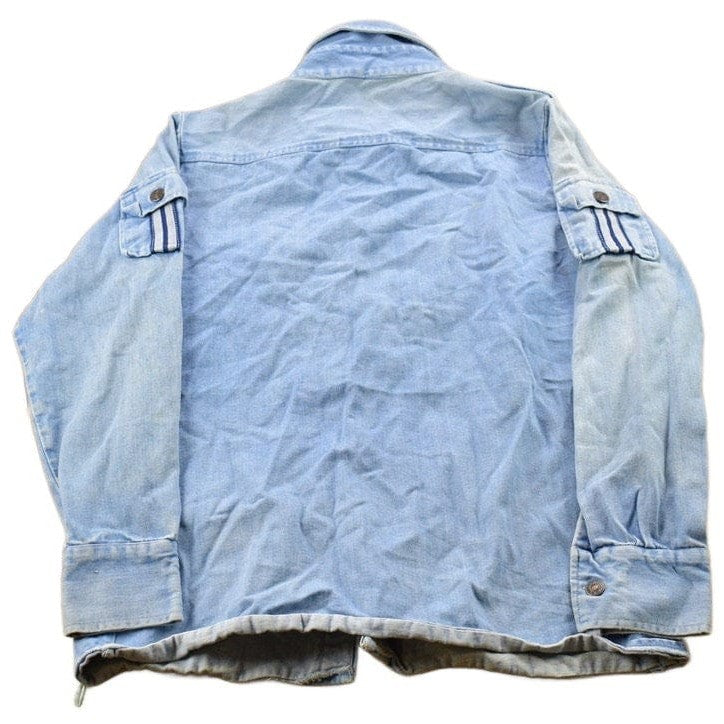 Other Clothing > Men's Clothing > Shirts & Tees > Oxfords & Button Downs Vintage 1990s Saddlehorn Jean Button Up Shirt Men's Medium