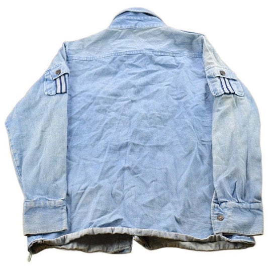 Other Clothing > Men's Clothing > Shirts & Tees > Oxfords & Button Downs Vintage 1990s Saddlehorn Jean Button Up Shirt Men's Medium