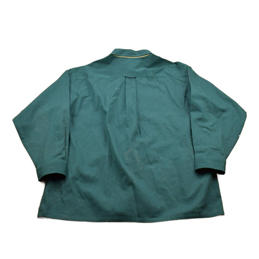 Other Clothing > Men's Clothing > Shirts & Tees > Oxfords & Button Downs Vintage 1990s Shriners Blank Button Up Shirt Men's 2XL