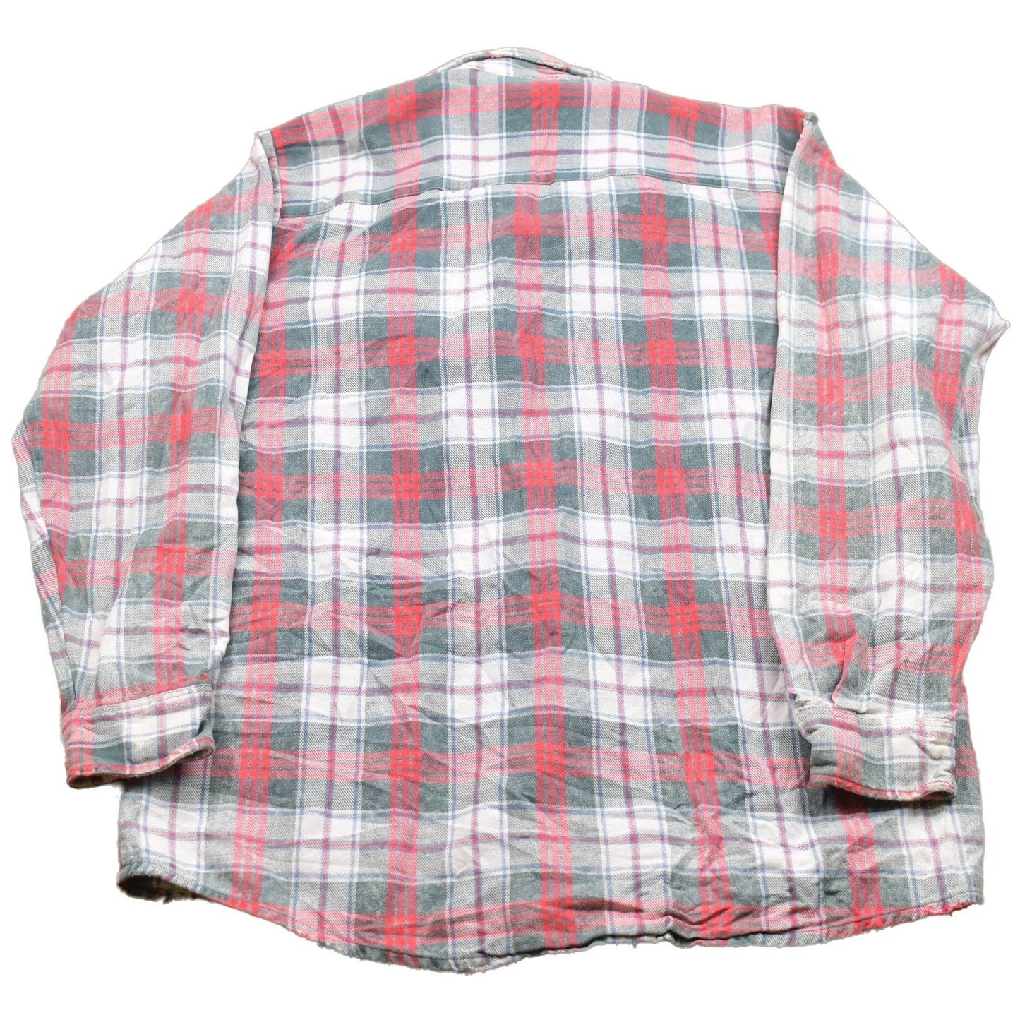 Other Clothing > Men's Clothing > Shirts & Tees > Oxfords & Button Downs Vintage 1990s Sports Afield Plaid Button Up Shirt Men's XL