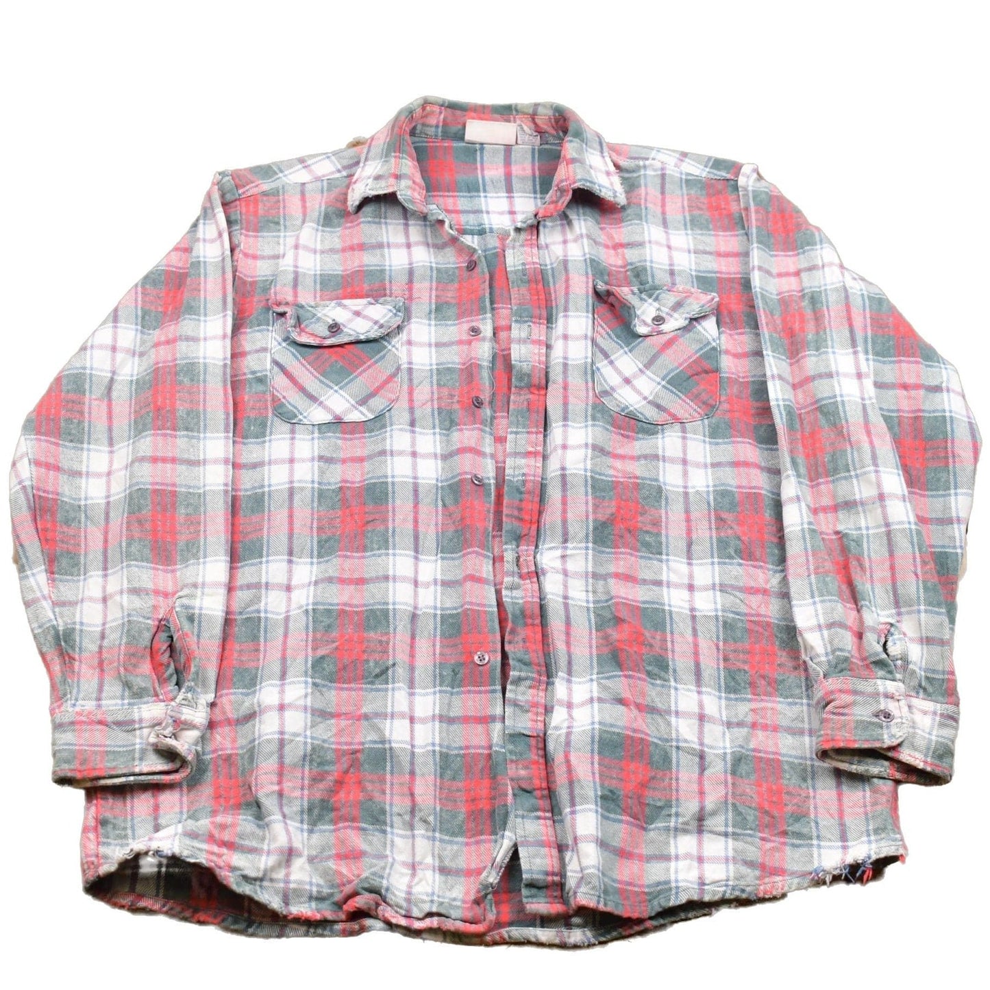 Other Clothing > Men's Clothing > Shirts & Tees > Oxfords & Button Downs Vintage 1990s Sports Afield Plaid Button Up Shirt Men's XL