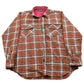 Other Clothing > Men's Clothing > Shirts & Tees > Oxfords & Button Downs Vintage 1990s Tracker Lined Plaid Button Up Shirt Men's XL