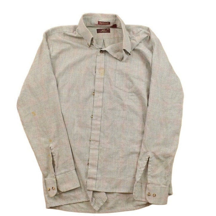 Other Clothing > Men's Clothing > Shirts & Tees > Oxfords & Button Downs Vintage 1990s Van Heusen Striped Button Up Shirt Men's Medium