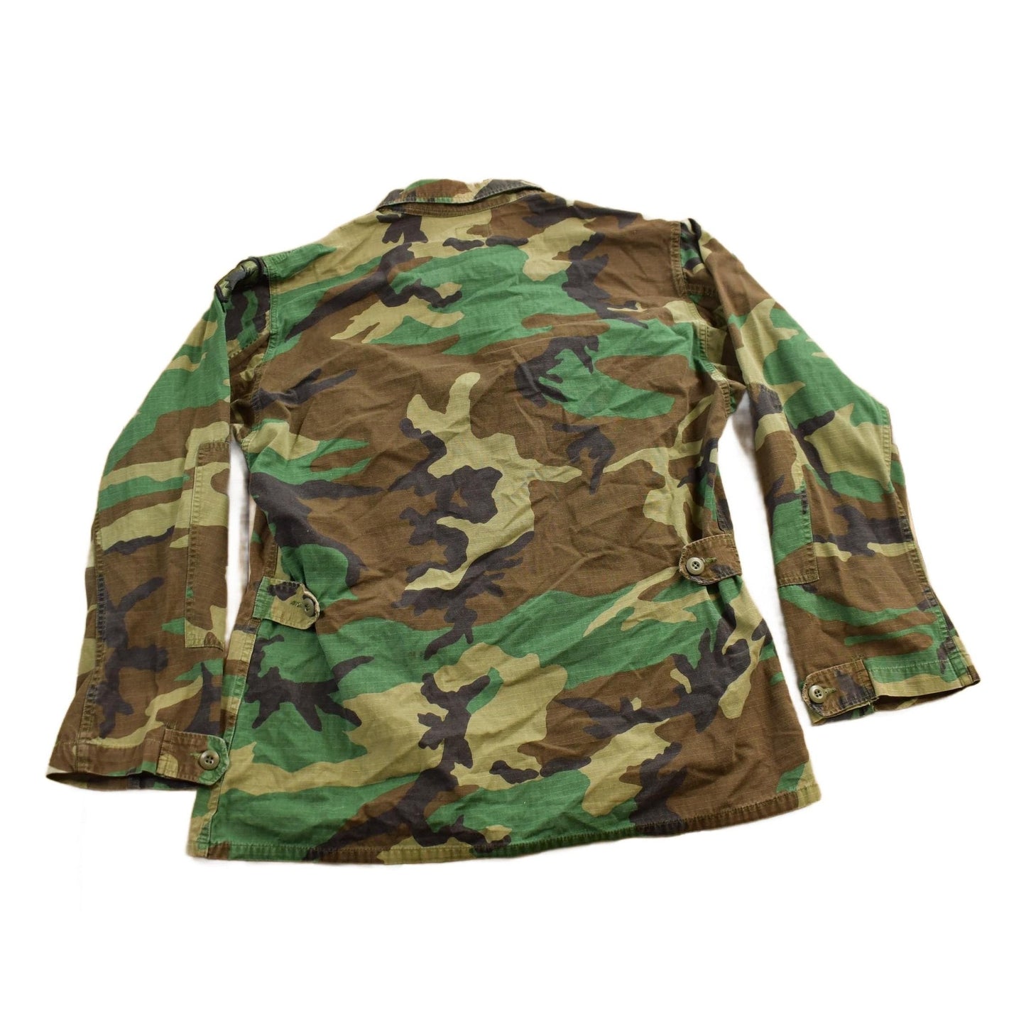 Other Clothing > Men's Clothing > Shirts & Tees > Oxfords & Button Downs Vintage Military Button Up Shirt Men's M