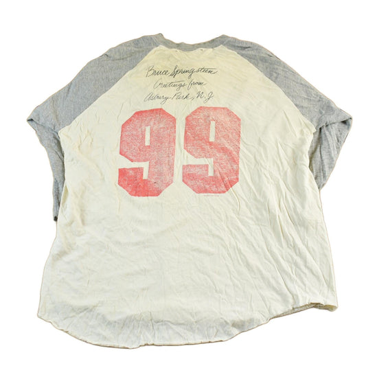 Other Clothing > Men's Clothing > Shirts & Tees > T Shirts Vintage 1999 Bruce Springsteen Greetings from Ashbury Park Raglan Tour Band T-Shirt Men's Large / Stanley Desantis /Band Tee / Made in USA