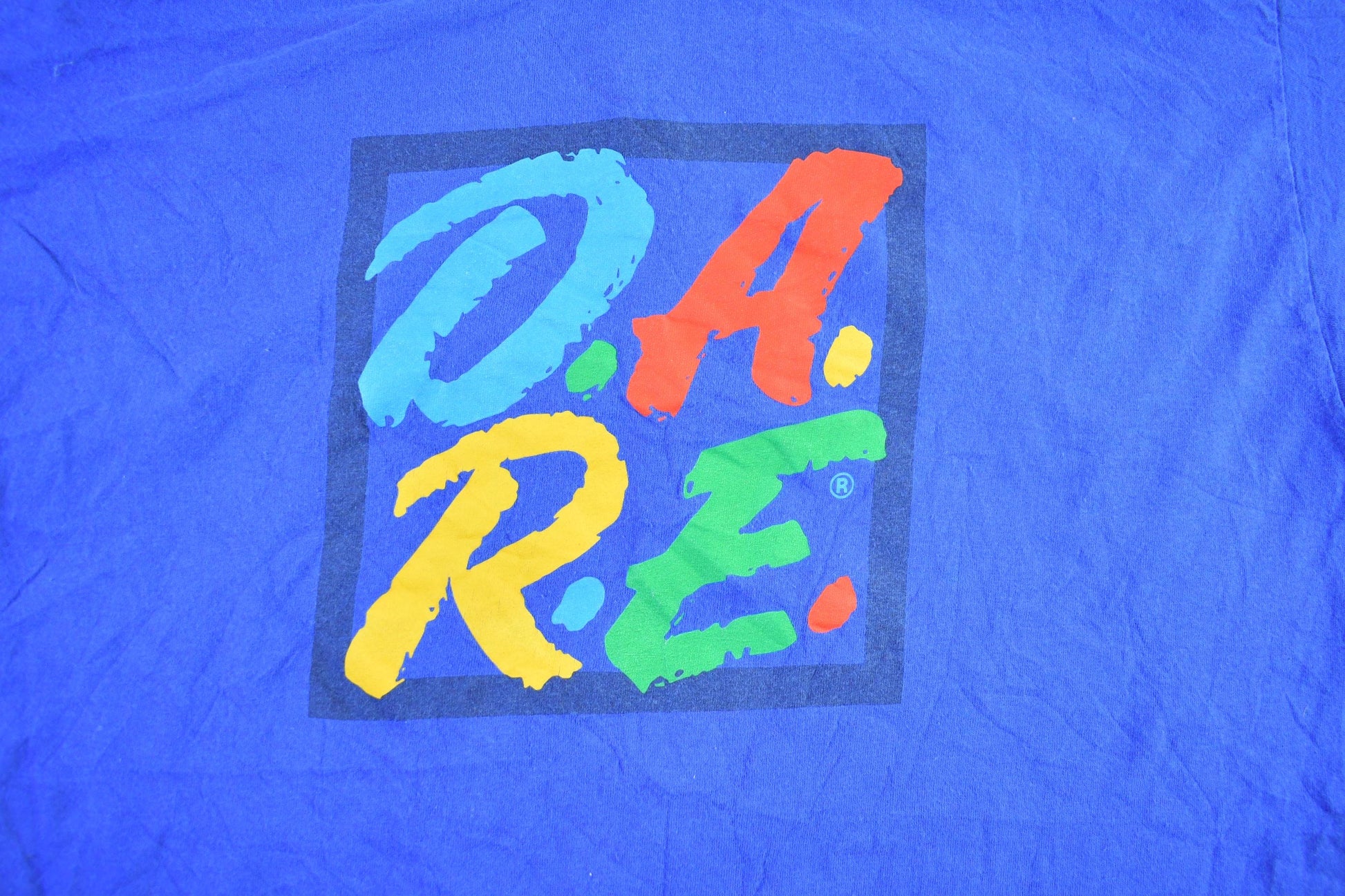 Other Clothing > Men's Clothing > Shirts & Tees > T Shirts Vintage 2000s Dare to Resist Drugs And Violence Souvenir T-Shirt Men's XL