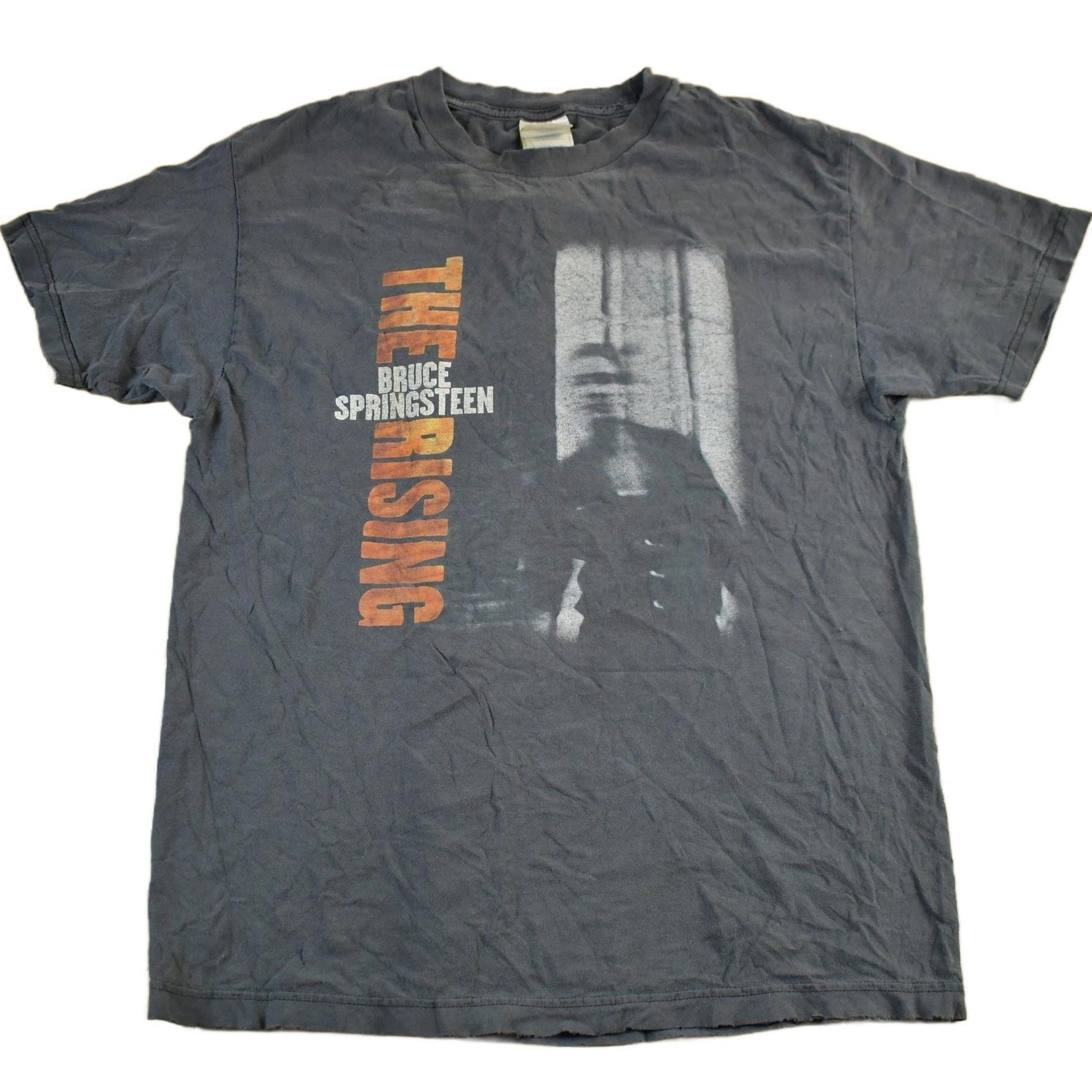Other Clothing > Men's Clothing > Shirts & Tees > T Shirts Vintage 2002 Bruce Springsteen The Rising Tour Band T-Shirt Men's Large / Y2K Band Tee / Music Promo / Premium Vintage