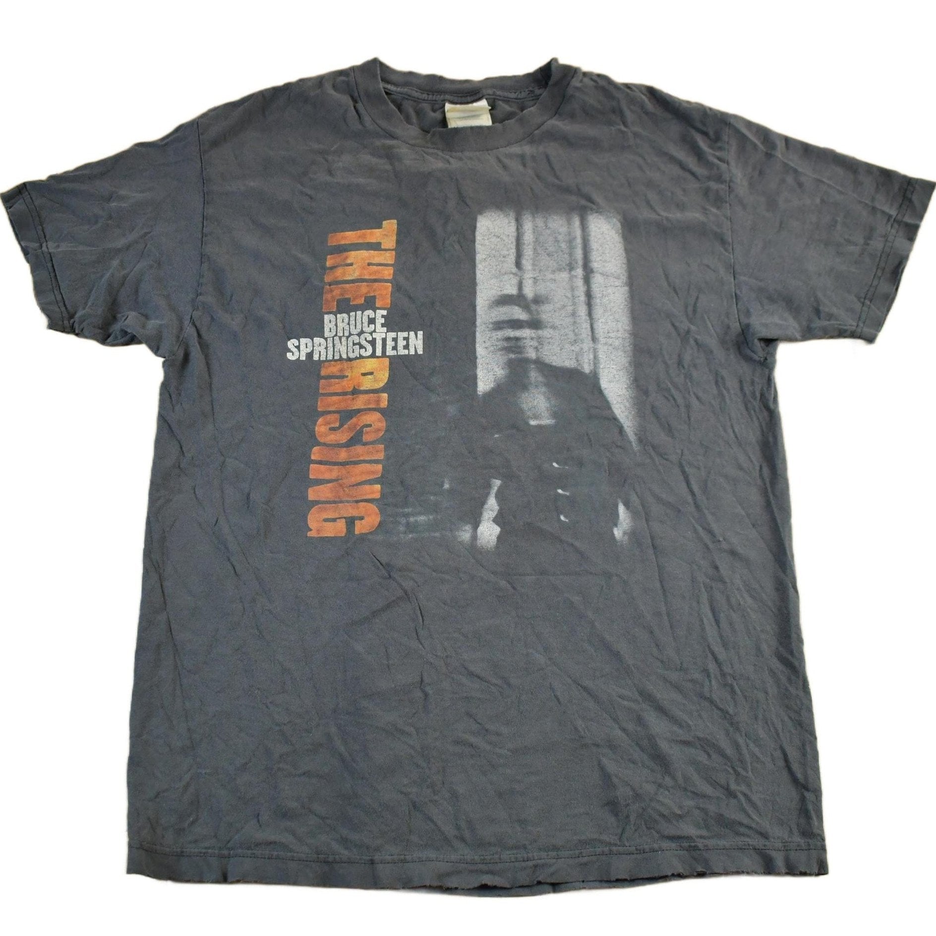 Other Clothing > Men's Clothing > Shirts & Tees > T Shirts Vintage 2002 Bruce Springsteen The Rising Tour Band T-Shirt Men's Large / Y2K Band Tee / Music Promo / Premium Vintage