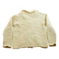 Other Clothing > Men's Clothing > Sweaters > Cardigans Vintage 1990s 100% Wool Cable Knit Cardigan Sweater Women's M