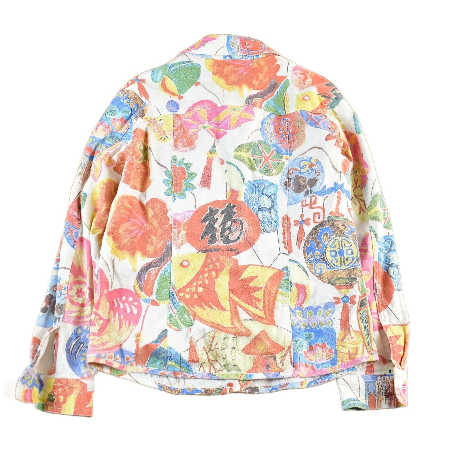 Other Clothing > Women's Clothing > Blazers & Suits > Blazers Vintage 1990s Chicos Design All Over Print Blazer Women's Small