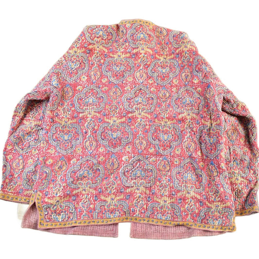 Other Clothing > Women's Clothing > Jackets & Coats Vintage 1990's Paisley Button Up Light Jacket Women's Large