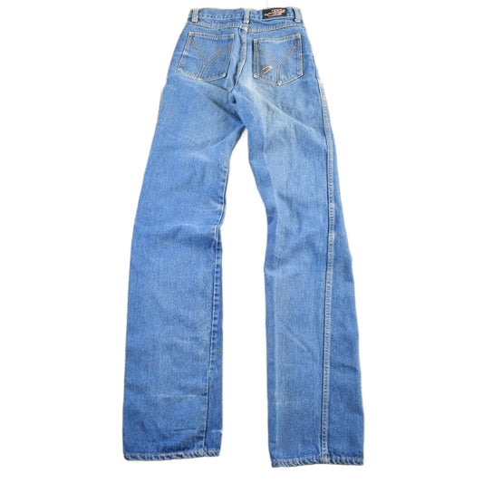 Other Clothing > Women's Clothing > Jeans Vintage 1990s Single Spur Bootcut Denim Jeans Women's 24 x 36