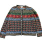 Other Clothing > Women's Clothing > Sweaters > Cardigans Vintage 1990s Appleseeds Floral Knit Cardigan Sweater Women's Medium