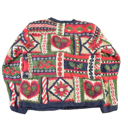 Other Clothing > Women's Clothing > Sweaters > Cardigans Vintage 1990s Epiacia Cute Knit Cardigan Sweater Women's M