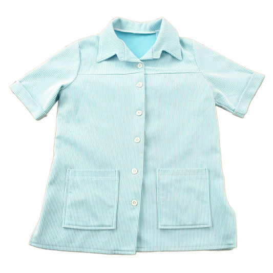 Other Clothing > Women's Clothing > Tops & Tees > Blouses Vintage 1960s Women's Striped Polo Shirt & Skirt Set Women's Medium 10