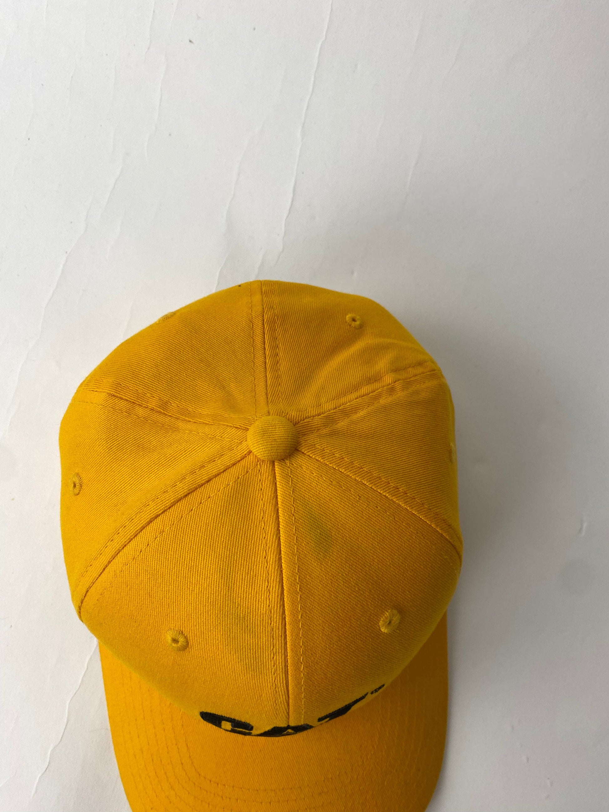 Other Hats & Beanies Caterpillar Hat Cap Adult L/XL Flex Fit Yellow Construction