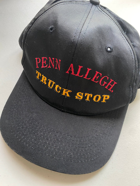 Other Hats & Beanies Vintage Penn Allegh. Truck Stop Hat Adult Black Snap Back