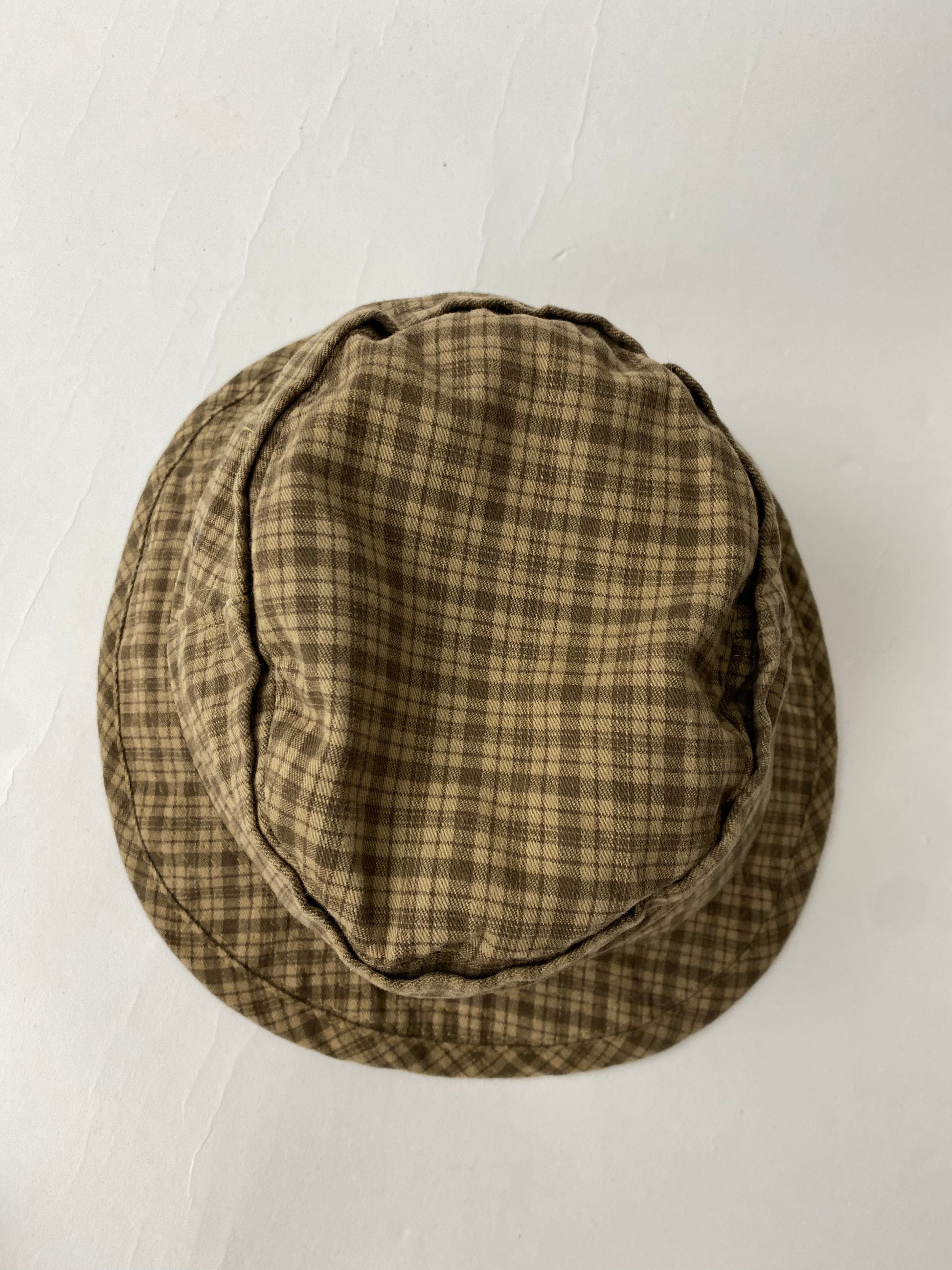 Other Hats & Beanies Vintage Universal Bucket Hat Adult L/XL Plaid Brown